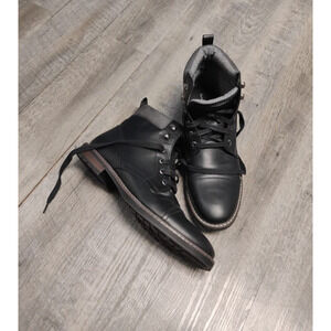 Men’s Goodfellow & Co Black Jeffrey Boots Size 13 lace RN# 17730